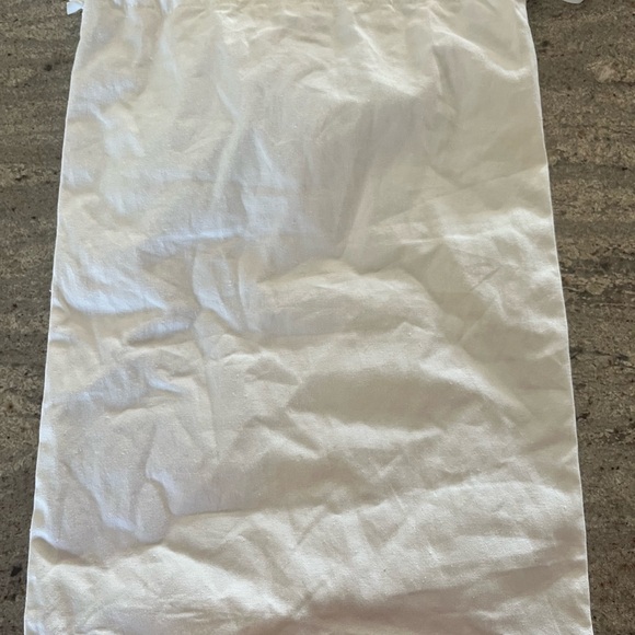 Pink Palm Puff White Bag - Picture 3 of 4